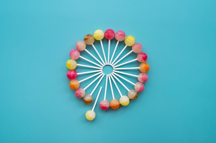 Colorful Ball Lollipops